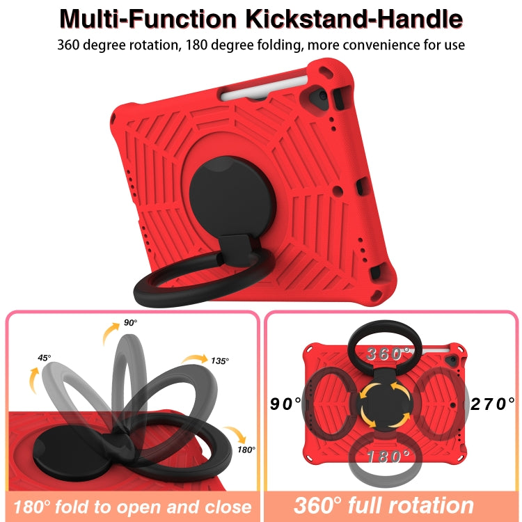 Spider King Silicone Protective Tablet Case For iPad 10.2 2021 / 2021 / 2019(Red) - iPad 10.2 Cases by buy2fix | Online Shopping UK | buy2fix