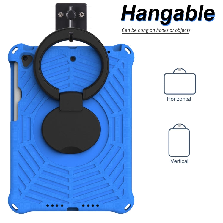 Spider King Silicone Protective Tablet Case For iPad 10.2 2021 / 2021 / 2019(Blue) - iPad 10.2 Cases by buy2fix | Online Shopping UK | buy2fix