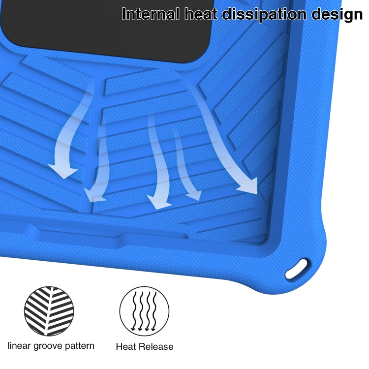 Spider King Silicone Protective Tablet Case For iPad 10.2 2021 / 2021 / 2019(Blue) - iPad 10.2 Cases by buy2fix | Online Shopping UK | buy2fix