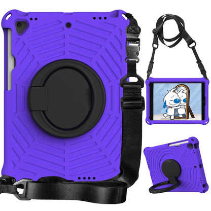 Spider King Silicone Protective Tablet Case For iPad 10.2 2021 / 2021 / 2019(Purple) - iPad 10.2 Cases by buy2fix | Online Shopping UK | buy2fix