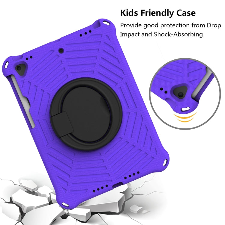 Spider King Silicone Protective Tablet Case For iPad 10.2 2021 / 2021 / 2019(Purple) - iPad 10.2 Cases by buy2fix | Online Shopping UK | buy2fix