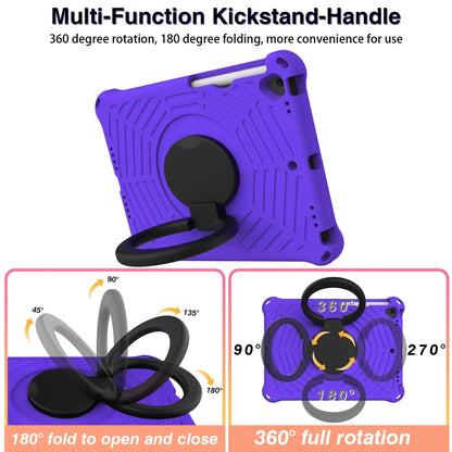 Spider King Silicone Protective Tablet Case For iPad 10.2 2021 / 2021 / 2019(Purple) - iPad 10.2 Cases by buy2fix | Online Shopping UK | buy2fix