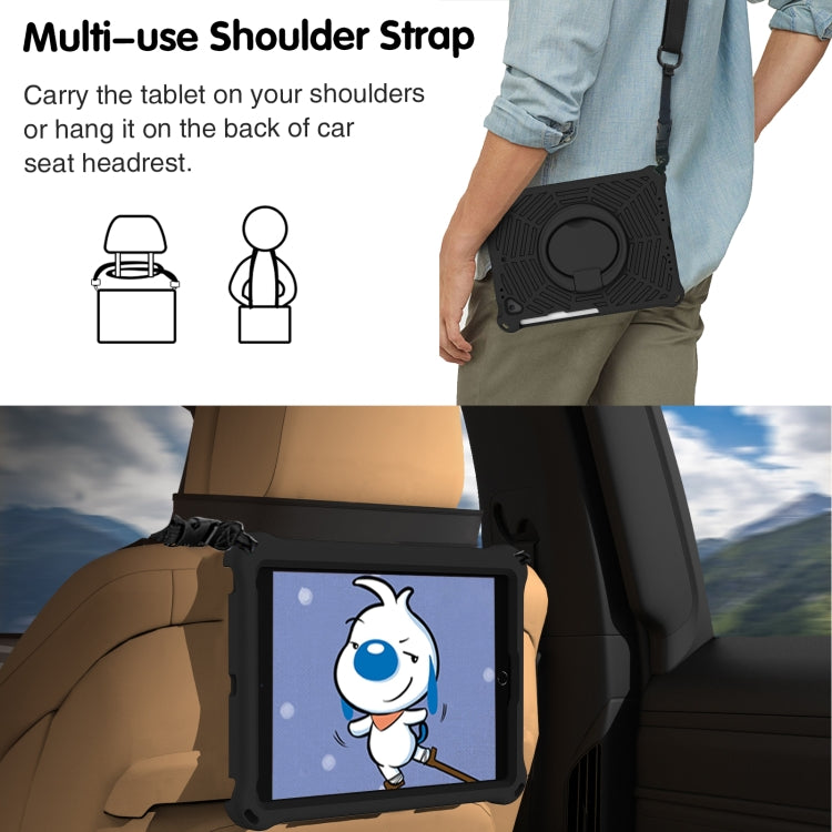 Spider King Silicone Protective Tablet Case For iPad 9.7 2018 / 2017(Black) - iPad 9.7 (2018) & (2017) Cases by buy2fix | Online Shopping UK | buy2fix