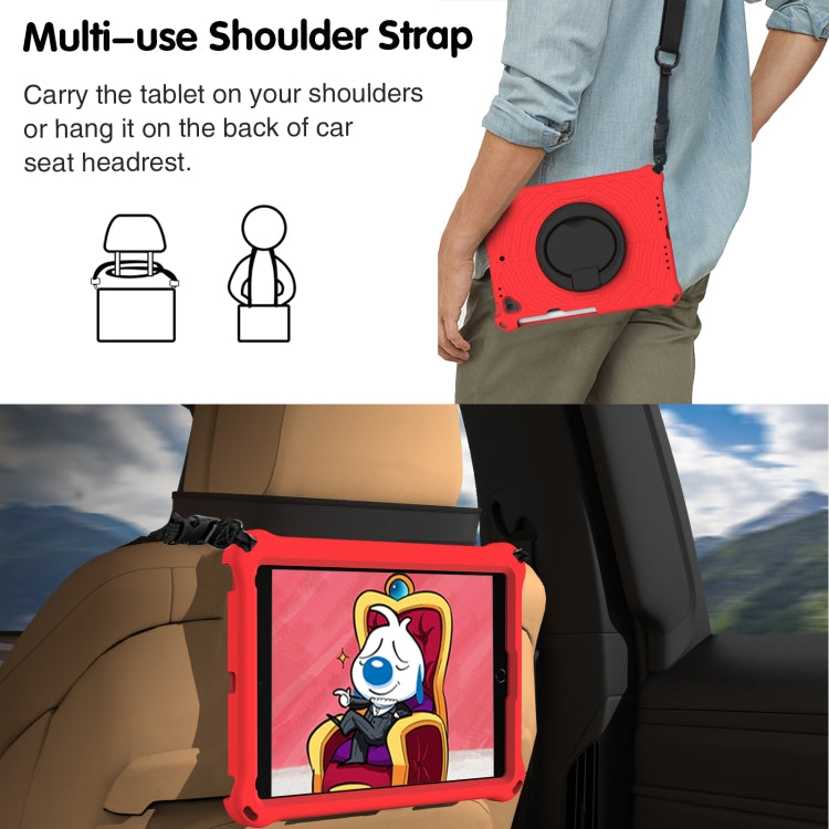 Spider King Silicone Protective Tablet Case For iPad 9.7 2018 / 2017(Red) - iPad 9.7 (2018) & (2017) Cases by buy2fix | Online Shopping UK | buy2fix