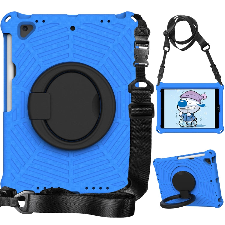 Spider King Silicone Protective Tablet Case For iPad 9.7 2018 / 2017(Blue) - iPad 9.7 (2018) & (2017) Cases by buy2fix | Online Shopping UK | buy2fix