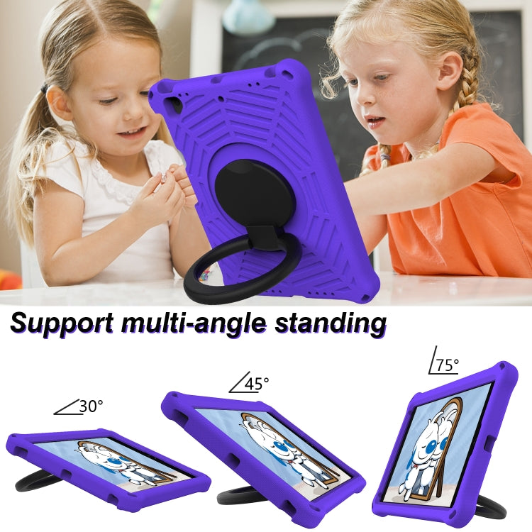 Spider King Silicone Protective Tablet Case For iPad 9.7 2018 / 2017(Purple) - iPad 9.7 (2018) & (2017) Cases by buy2fix | Online Shopping UK | buy2fix