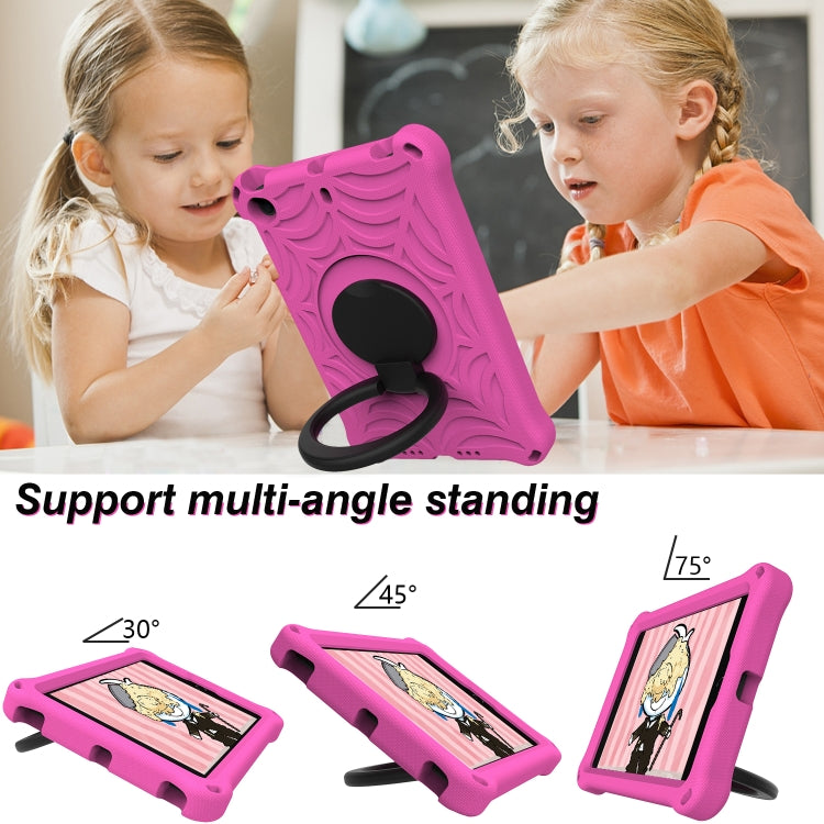 Spider King Silicone Protective Tablet Case For iPad mini 5 / 4 / 3 / 1(Rose Red) - iPad mini (2019) / mini 5 Cases by buy2fix | Online Shopping UK | buy2fix