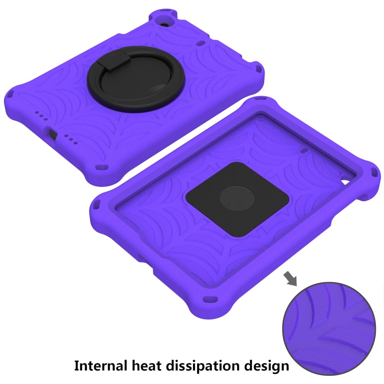 Spider King Silicone Protective Tablet Case For iPad mini 5 / 4 / 3 / 1(Purple) - iPad mini (2019) / mini 5 Cases by buy2fix | Online Shopping UK | buy2fix