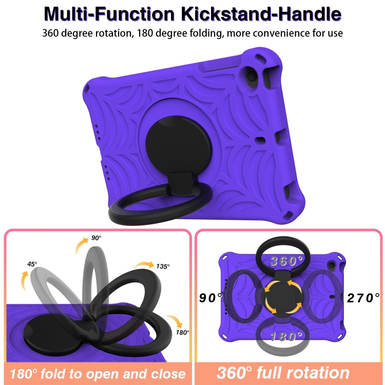 Spider King Silicone Protective Tablet Case For iPad mini 5 / 4 / 3 / 1(Purple) - iPad mini (2019) / mini 5 Cases by buy2fix | Online Shopping UK | buy2fix