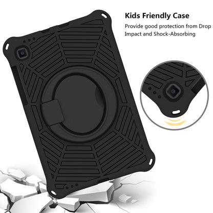 For Samsung Galaxy Tab S6 Lite P610 Spider King Silicone Protective Tablet Case(Black) - Tab S6 Lite P610 / P615 by buy2fix | Online Shopping UK | buy2fix