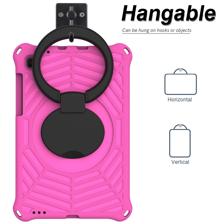 For Samsung Galaxy Tab S6 Lite P610 Spider King Silicone Protective Tablet Case(Rose Red) - Tab S6 Lite P610 / P615 by buy2fix | Online Shopping UK | buy2fix