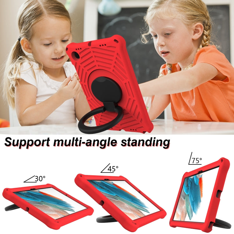 For Samsung Galaxy Tab A8 10.5 X205 / X200 Spider King Silicone Protective Tablet Case(Red) - Other Galaxy Tab PC by buy2fix | Online Shopping UK | buy2fix