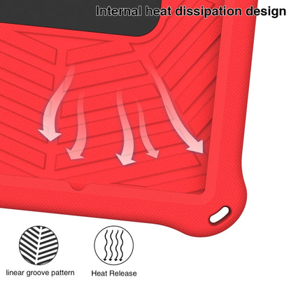 For Samsung Galaxy Tab A8 10.5 X205 / X200 Spider King Silicone Protective Tablet Case(Red) - Other Galaxy Tab PC by buy2fix | Online Shopping UK | buy2fix