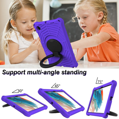 For Samsung Galaxy Tab A8 10.5 X205 / X200 Spider King Silicone Protective Tablet Case(Purple) - Other Galaxy Tab PC by buy2fix | Online Shopping UK | buy2fix
