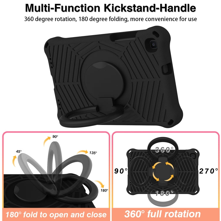 For Samsung Galaxy Tab A 8 SM-T290 Spider King Silicone Protective Tablet Case(Black) by buy2fix