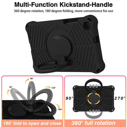 For Samsung Galaxy Tab A 8 SM-T290 Spider King Silicone Protective Tablet Case(Black) by buy2fix