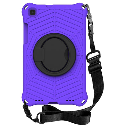 For Samsung Galaxy Tab A 8 SM-T290 Spider King Silicone Protective Tablet Case(Purple) by buy2fix