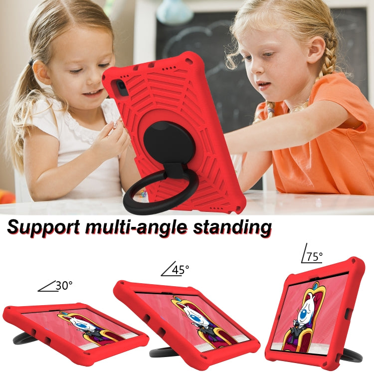 For Samsung Galaxy Tab A7 10.4 2020 T500 Spider King Silicone Protective Tablet Case(Red) - Other Galaxy Tab PC by buy2fix | Online Shopping UK | buy2fix
