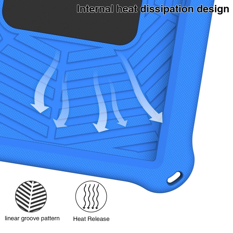 For Samsung Galaxy Tab A7 10.4 2020 T500 Spider King Silicone Protective Tablet Case(Blue) - Other Galaxy Tab PC by buy2fix | Online Shopping UK | buy2fix