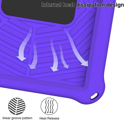 For Samsung Galaxy Tab A7 10.4 2020 T500 Spider King Silicone Protective Tablet Case(Purple) - Other Galaxy Tab PC by buy2fix | Online Shopping UK | buy2fix