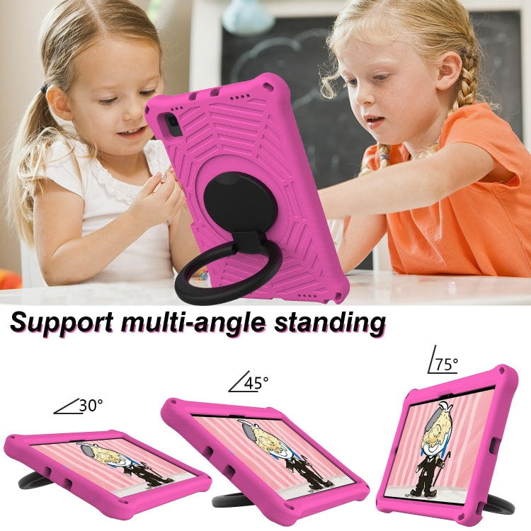 For Samsung Galaxy Tab S5e 10.5 2019 SM-T720/T725 Spider King Silicone Protective Tablet Case(Rose Red) - Tab S5E 10.5 T720 / T725 by buy2fix | Online Shopping UK | buy2fix