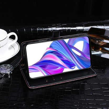 For Huawei Y9S idewei Crocodile Texture Horizontal Flip Leather Case with Holder & Card Slots & Wallet(Dark Blue) - Huawei Cases by idewei | Online Shopping UK | buy2fix