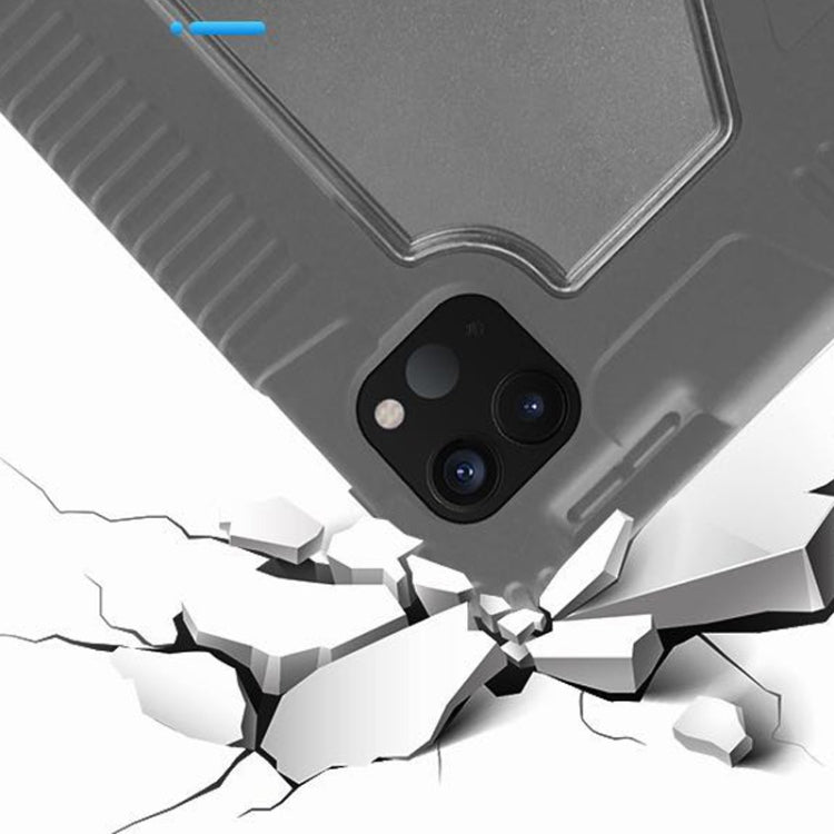 For iPad Pro 11 2022 / 2021 / 2020 Mutural Horizontal Flip Leather Tablet Case with Holder & Pen Slot(Dark Green) by Mutural