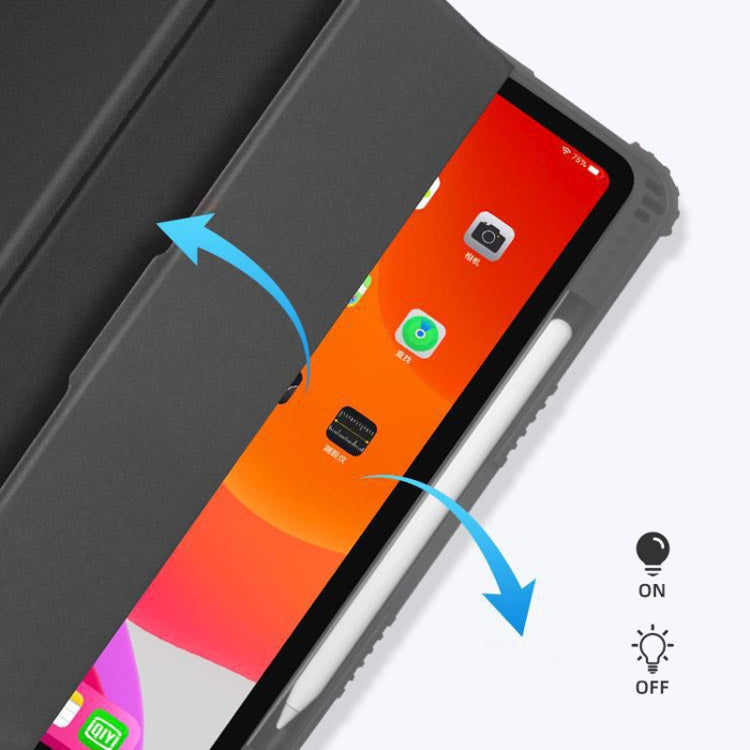 For iPad Pro 11 2022 / 2021 / 2020 Mutural Horizontal Flip Leather Tablet Case with Holder & Pen Slot(Dark Blue) by Mutural