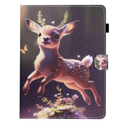 For 7 inch Coloured Drawing Stitching Leather Tablet Case(Deer) - 7 inch by buy2fix | Online Shopping UK | buy2fix