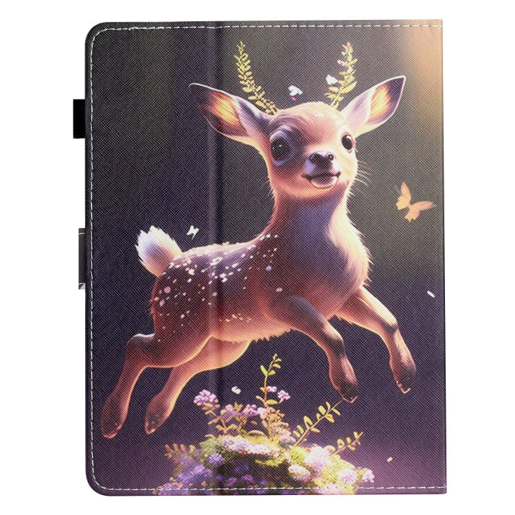 For 7 inch Coloured Drawing Stitching Leather Tablet Case(Deer) - 7 inch by buy2fix | Online Shopping UK | buy2fix