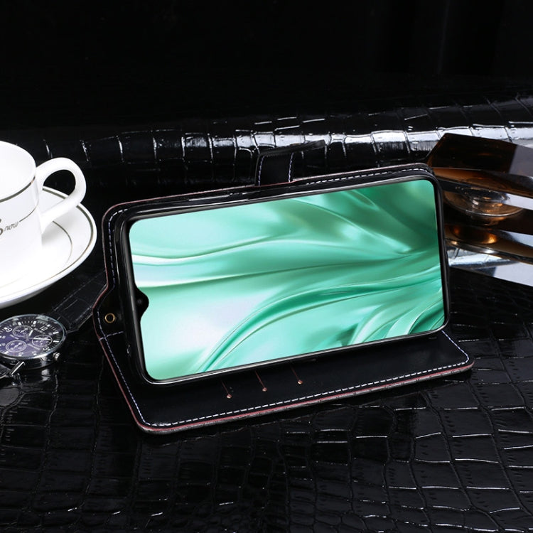 For Leagoo S11 idewei Crocodile Texture Horizontal Flip Leather Case with Holder & Card Slots & Wallet(Dark Blue) - More Brand by idewei | Online Shopping UK | buy2fix