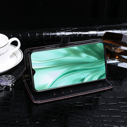 For Leagoo S11 idewei Crocodile Texture Horizontal Flip Leather Case with Holder & Card Slots & Wallet(Dark Blue) - More Brand by idewei | Online Shopping UK | buy2fix