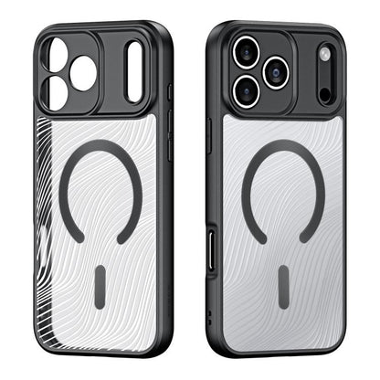 For iPhone 17 Pro Max DUX DUCIS Aimo Mag Series TPU + PC MagSafe Frosted Feel Phone Case(Black) - iPhone 17 Pro Max Cases by DUX DUCIS | Online Shopping UK | buy2fix