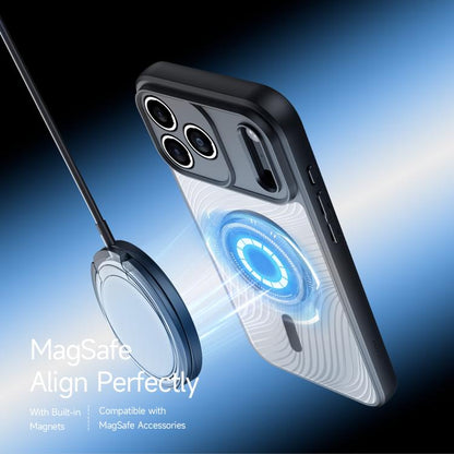 For iPhone 17 Pro Max DUX DUCIS Aimo Mag Series TPU + PC MagSafe Frosted Feel Phone Case(Black) - iPhone 17 Pro Max Cases by DUX DUCIS | Online Shopping UK | buy2fix
