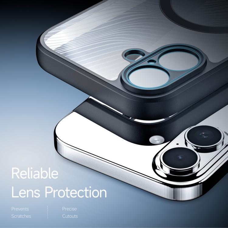 For iPhone 17 DUX DUCIS Aimo Mag Series TPU + PC MagSafe Frosted Feel Phone Case(Black) - iPhone 17 Cases by DUX DUCIS | Online Shopping UK | buy2fix