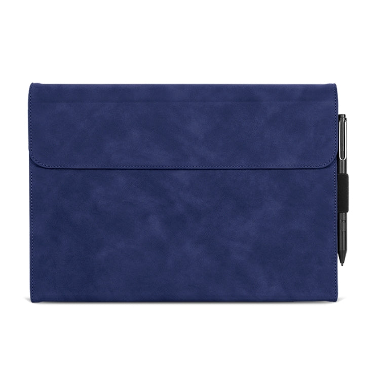 For Microsoft Surface Pro X Sheepskin All-Inclusive Shockproof Protective Case(Blue) - Others by buy2fix | Online Shopping UK | buy2fix