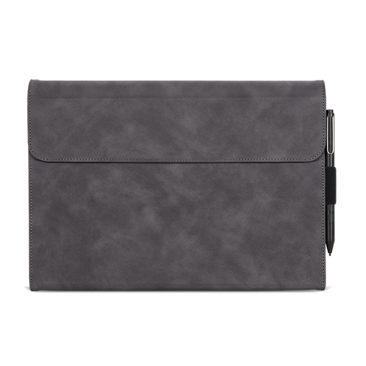 For Microsoft Surface Pro 8 Sheepskin All-Inclusive Shockproof Protective Case(Grey) - Others by buy2fix | Online Shopping UK | buy2fix