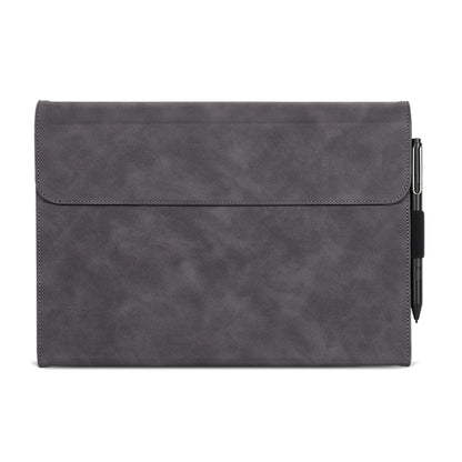 For Microsoft Surface Pro 7+ / 7 / 6 / 5 / 4 Sheepskin All-Inclusive Shockproof Protective Case(Grey) - Others by buy2fix | Online Shopping UK | buy2fix