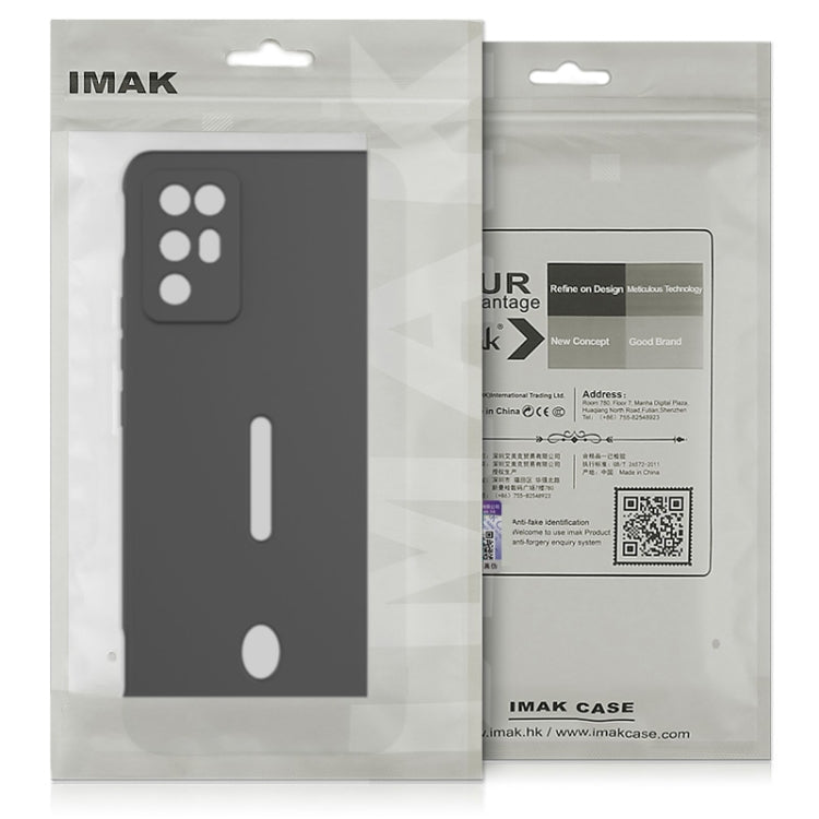 For Honor Magic5 5G IMAK UC-4 Series Straight Edge TPU Soft Phone Case(White) - Honor Cases by imak | Online Shopping UK | buy2fix