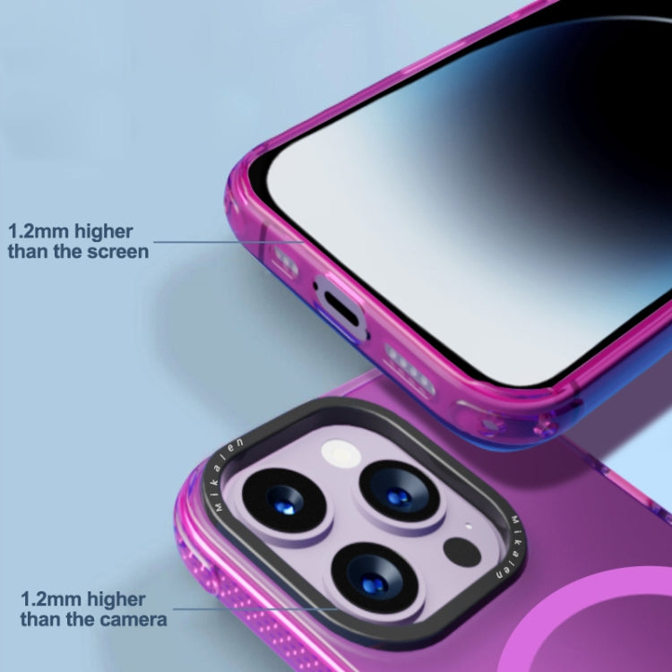 For iPhone 14 Pro Max Acrylic + TPU MagSafe Protective Phone Case(Purple) - iPhone 14 Pro Max Cases by buy2fix | Online Shopping UK | buy2fix