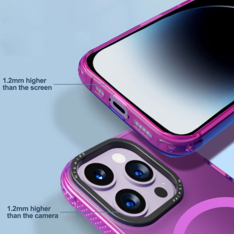 For iPhone 13 Pro Max Acrylic + TPU MagSafe Protective Phone Case(Purple) - iPhone 13 Pro Max Cases by buy2fix | Online Shopping UK | buy2fix