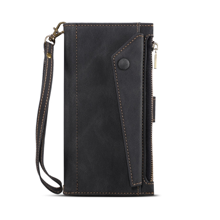 For Samsung Galaxy M54 ESEBLE Retro Frosted RFID Flip Leather Phone Case(Black) - Galaxy Phone Cases by ESEBLE | Online Shopping UK | buy2fix