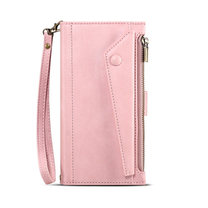 For Samsung Galaxy M54 ESEBLE Retro Frosted RFID Flip Leather Phone Case(Rose Gold) - Galaxy Phone Cases by ESEBLE | Online Shopping UK | buy2fix