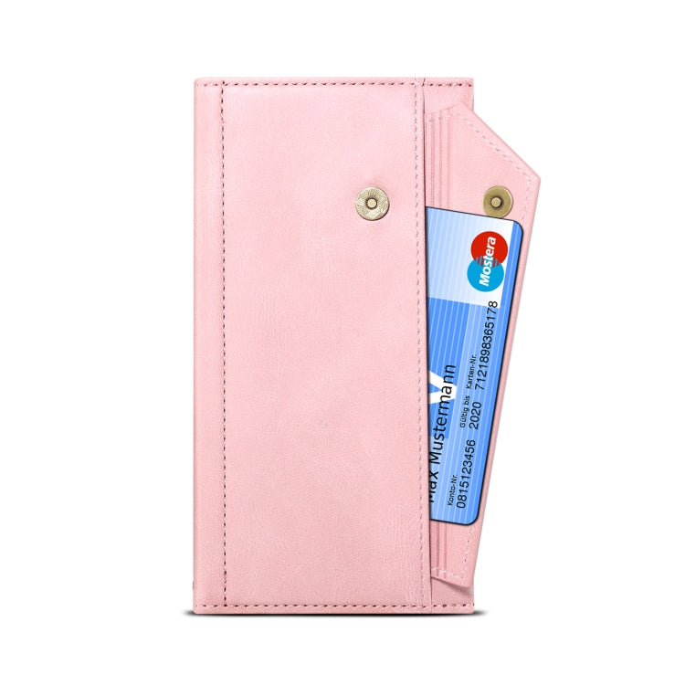 For Samsung Galaxy M54 ESEBLE Retro Frosted RFID Flip Leather Phone Case(Rose Gold) - Galaxy Phone Cases by ESEBLE | Online Shopping UK | buy2fix