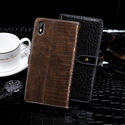 For Cubot J5 idewei Crocodile Texture Horizontal Flip Leather Case with Holder & Card Slots & Wallet(Black) - More Brand by idewei | Online Shopping UK | buy2fix