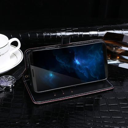 For Cubot J5 idewei Crocodile Texture Horizontal Flip Leather Case with Holder & Card Slots & Wallet(Black) - More Brand by idewei | Online Shopping UK | buy2fix