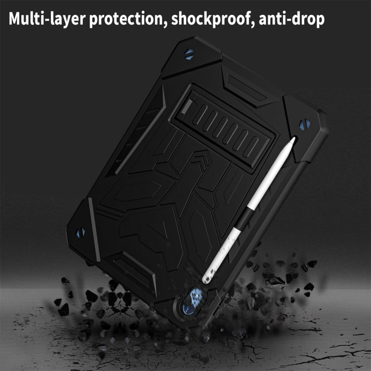 For iPad 2025 / 2022 Bumblebee Silicone + PC Shockproof Tablet Case with Holder(Black) - iPad 2025 / 2022 Cases by buy2fix | Online Shopping UK | buy2fix