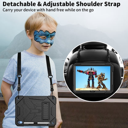 For iPad 2025 / 2022 Bumblebee Silicone + PC Shockproof Tablet Case with Holder(Black) - iPad 2025 / 2022 Cases by buy2fix | Online Shopping UK | buy2fix