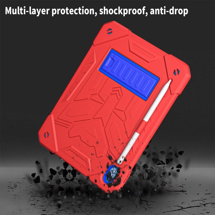 For iPad 2025 / 2022 Bumblebee Silicone + PC Shockproof Tablet Case with Holder(Red) - iPad 2025 / 2022 Cases by buy2fix | Online Shopping UK | buy2fix