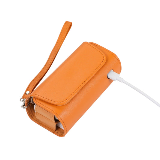 For IQOS 3.0 / 3 DUO Portable Electronic Cigarette Case Storage Bag with Hand Strap(Orange) by buy2fix